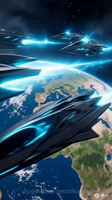 Aliens attack III by gromkusik