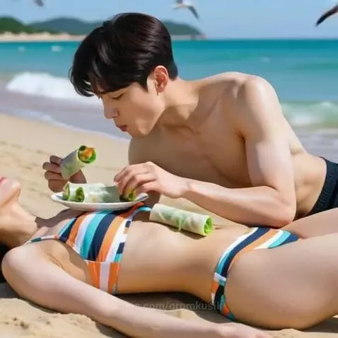 Cakes on the beach III by gromkusik