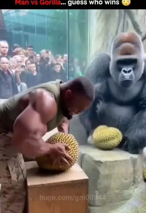 Man vs Gorilla who win ? by gm00844