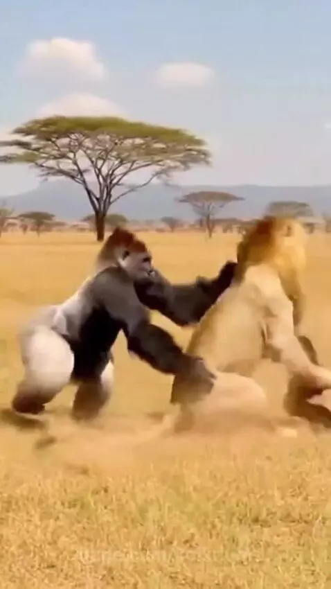 The lion stand like a legend by kolkrium