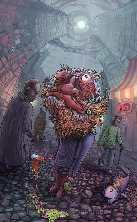 Crazy painter by redmushroom