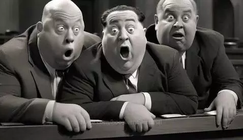 Three Stooges Cracking up by hoosiernewmanai