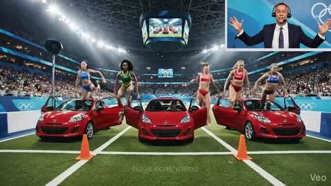 Olympic final in women’s parallel parking by wamu