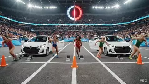 Olympic final in women’s parallel parking by wamu