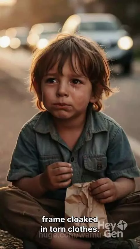 Poor Boy on Street by wamu