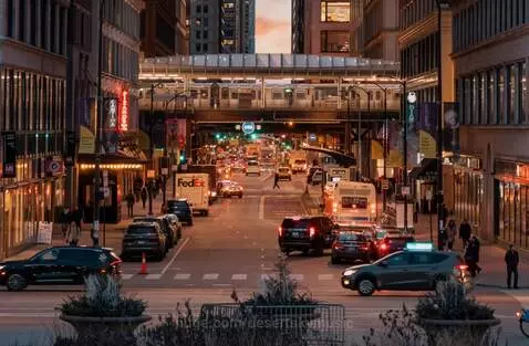 Busy City  streets by desertskymusic