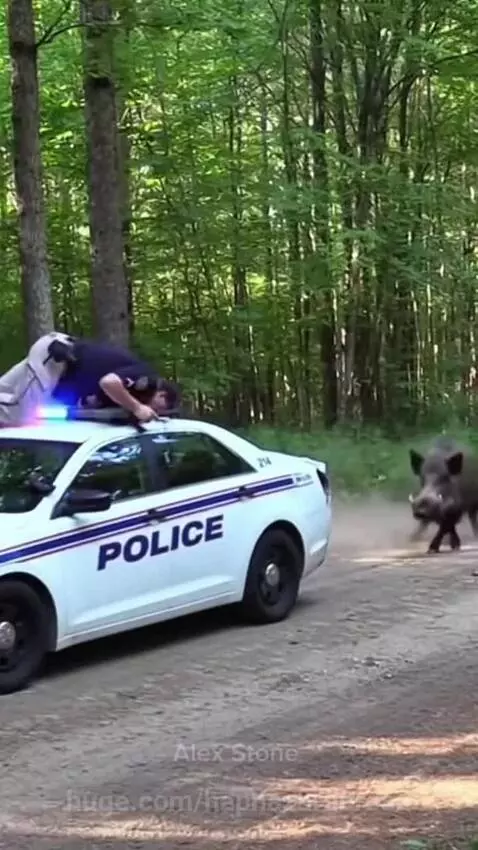 Police patrol turns into chaos by haphazardbread