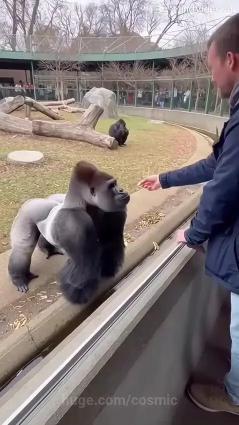 He Thought It Was Friendly😳 by cosmic