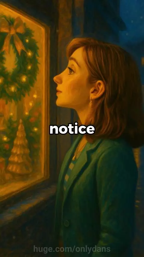 Animated scene of neighbors gathering under winter skies, with a warm, community-focused theme.