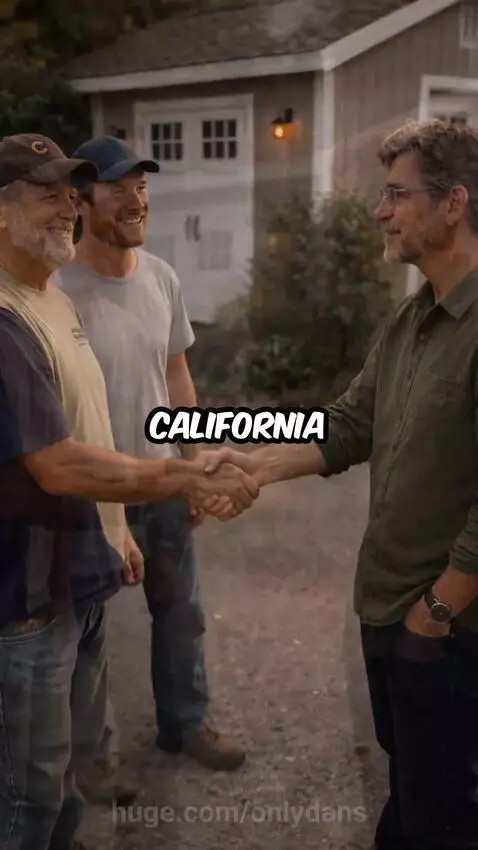 Man holding a local magazine featuring community members and local businesses.