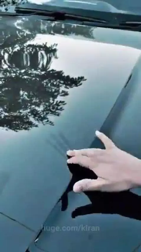 Friends cleaning a car and polishing shoes for their friend.