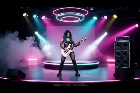 Woman on rocky peak during storm, reflecting deep sadness and emotional pain.