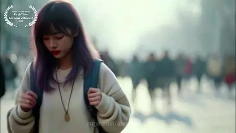 Film poster for 'You Are Not Alone' showing a young woman embracing friends, with text 'You are not alone'.