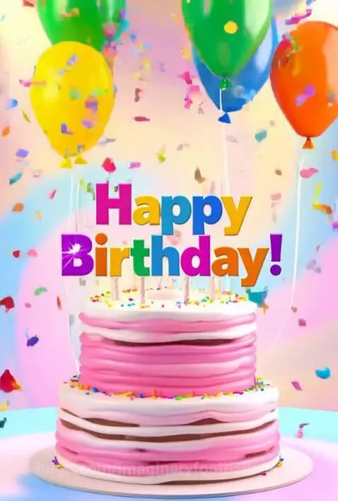 Animated birthday scene transitioning to people wearing 'Find Me On NeverMarriedDating.com' shirts and hoodies.