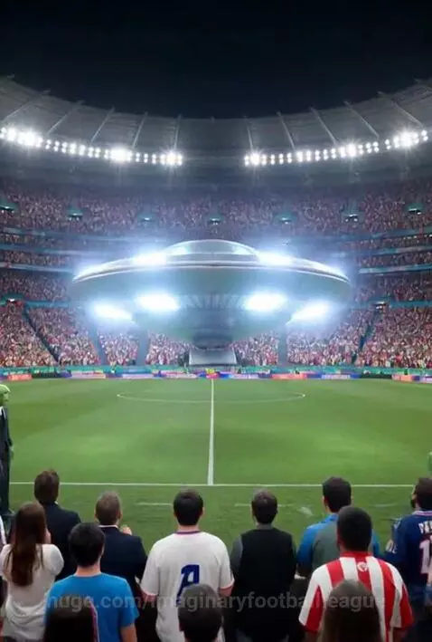 UFO Lands World Cup by imaginaryfootballleague