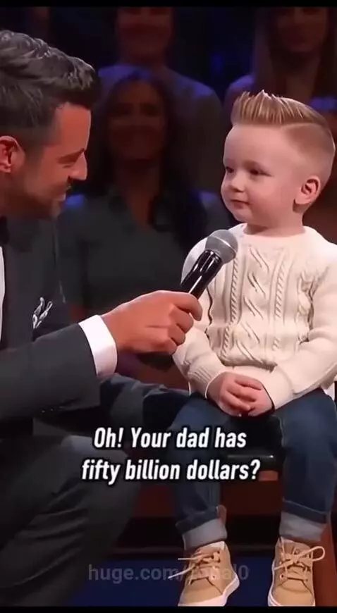 Collage of cute toddlers making funny statements, including one at a police station and another talking about marriage.