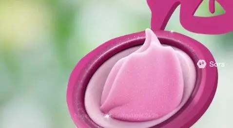 Animated fairy presenting SwirlyBerry Fruit Pops with strawberries and bubbles.