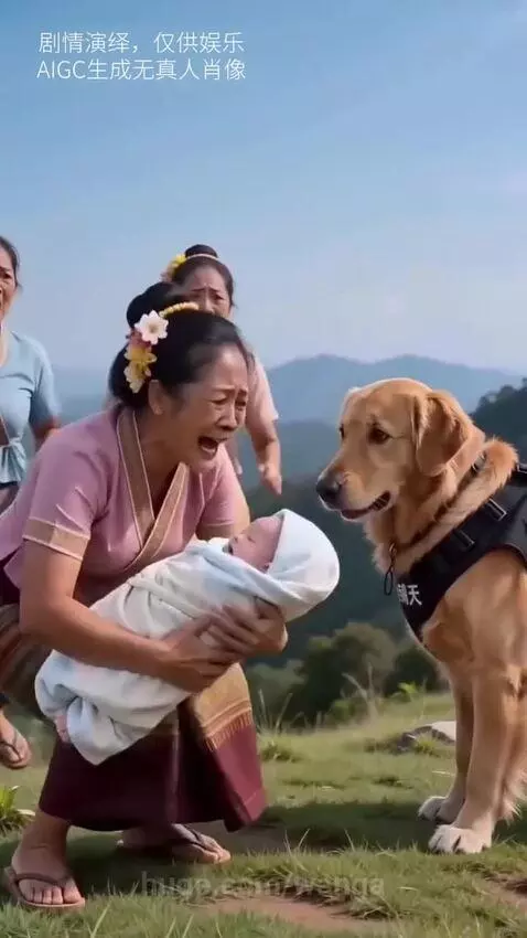 Dog Kidnaps Baby by the River, Then a Shocking Disaster Happ... by wanga