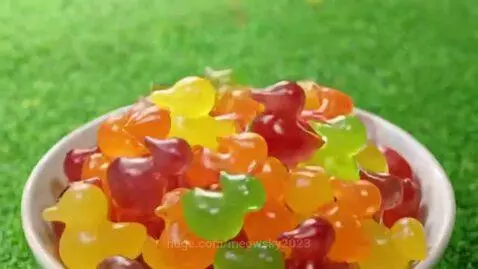 Kellogg's DuckyLone gummy snacks with colorful duck shapes and FIFA World Cup 2026 logo.