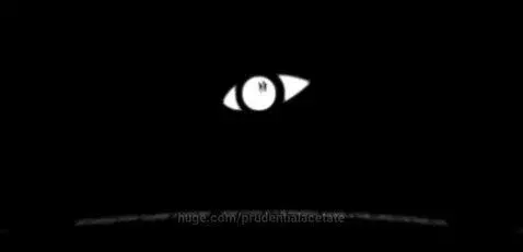 Stylized white eye symbol with light rays on a dark background, promoting the Temponaut YouTube channel.