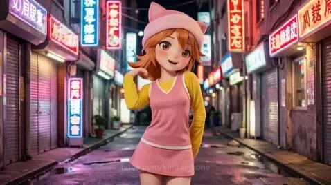 Girl Doing the Zero Two Dance by kimtaejhone