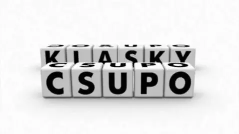 Klasky Csupo logo animation with ink splat, mouth, and eyes.